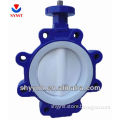 PTFE Coated Lug Type Butterfly Valve